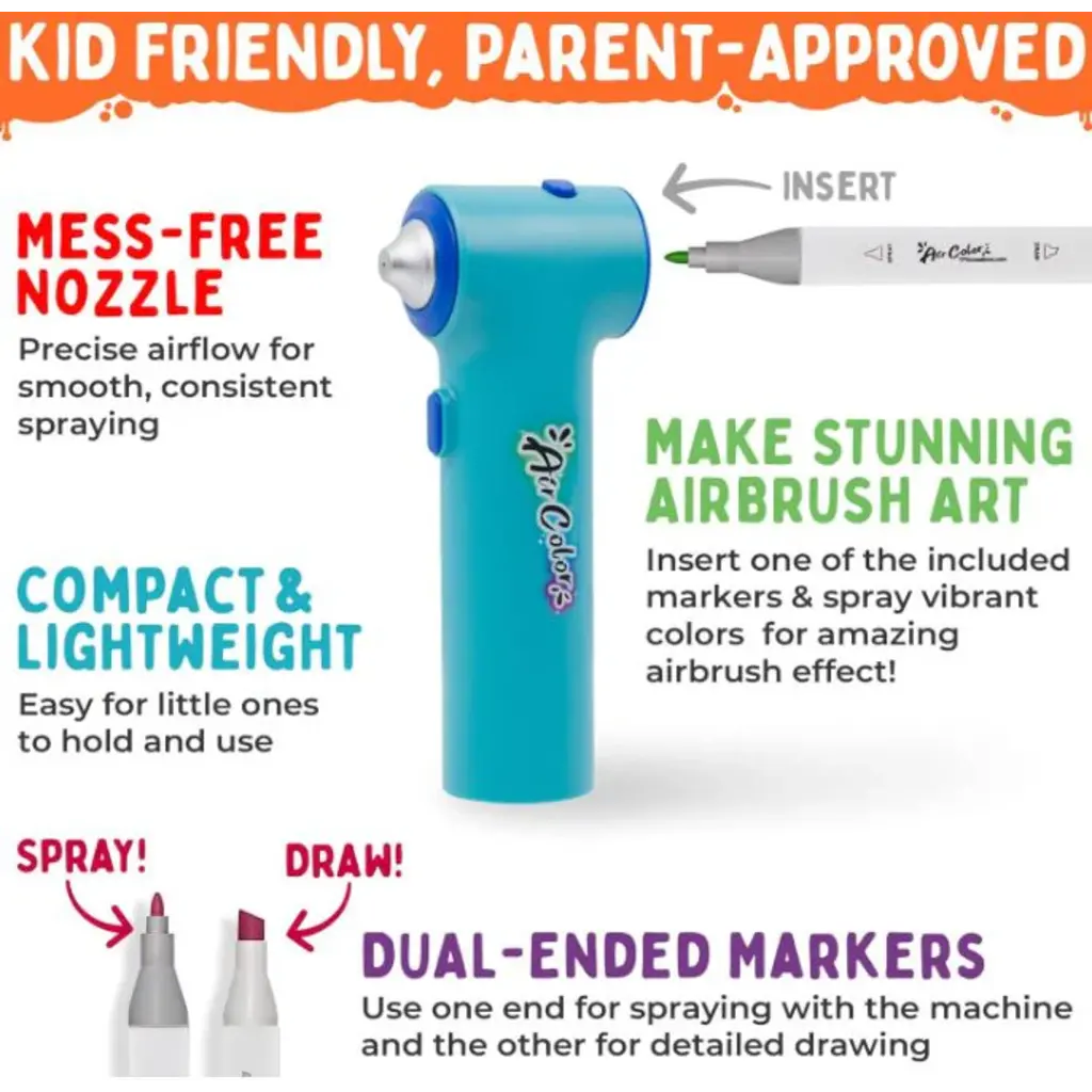 PENCIL GRIP AirColor AirBrush Kit