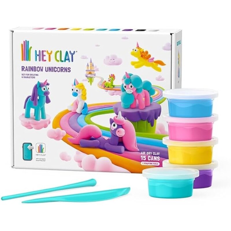 Hey Clay Rainbow Unicorns