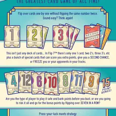 USAOPOLY Flip 7 (Boxed)