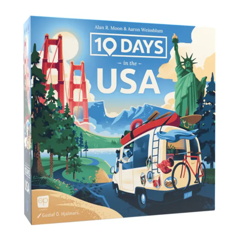 USAOPOLY 10 Days in the USA