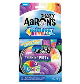 CRAZY AARON Rainbow Reveal Putty 4" Tin