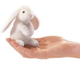 FOLKMANIS Lop Ear Rabbit Finger Puppet