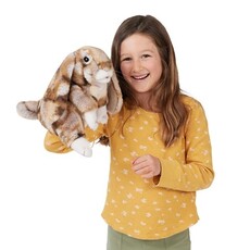 FOLKMANIS Silky Bunny Rabbit Puppet