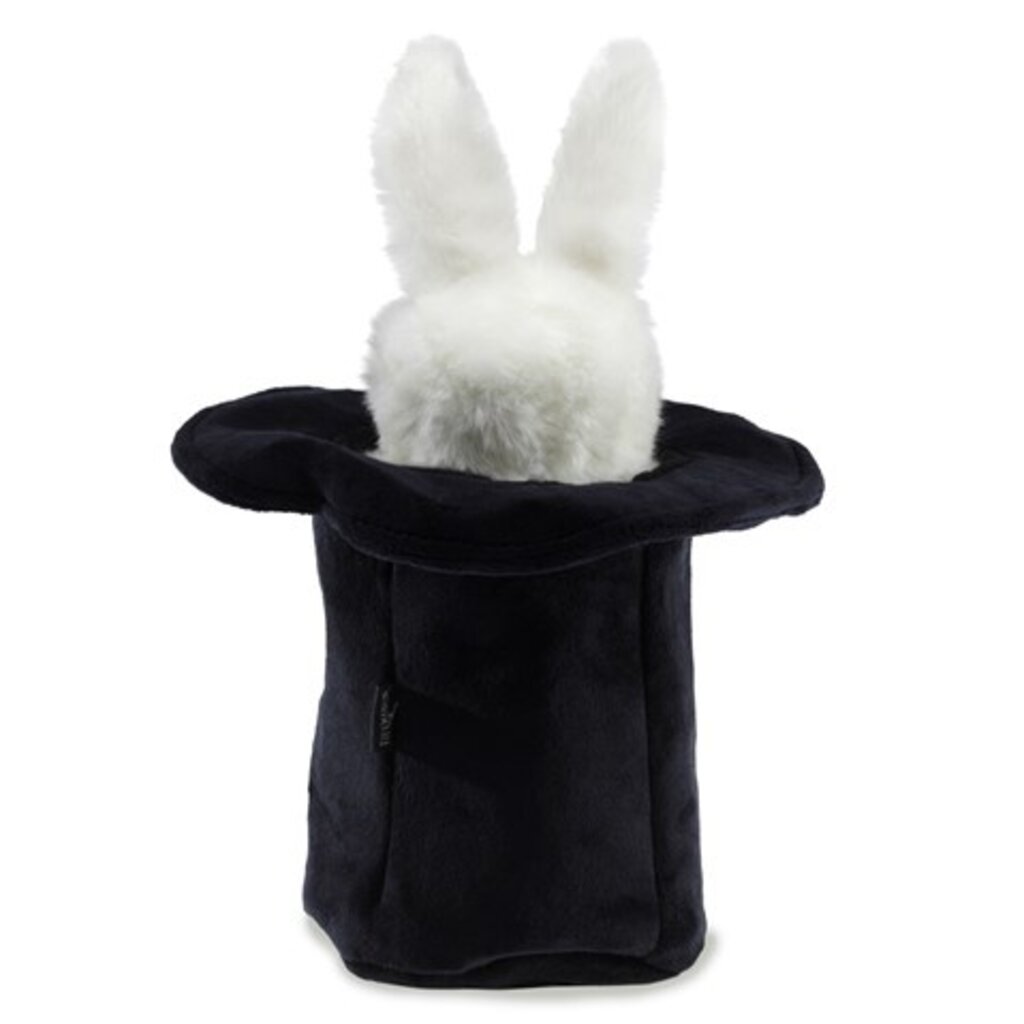 FOLKMANIS Rabbit in Hat Puppet