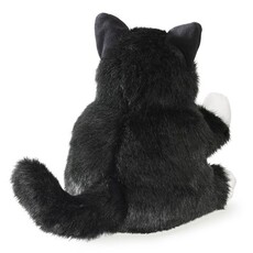 FOLKMANIS Tuxedo Kitten Puppet
