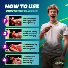 ZIPSTRING Zipstring Bodacious Blue
