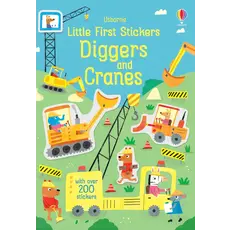 HARPER COLLINS Little First Stickers Diggers and Cranes (HC)