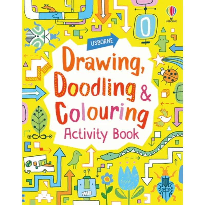 HARPER COLLINS Drawing Doodling and Coloring Activity Book