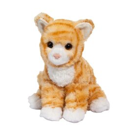 DOUGLAS CUDDLE TOYS Gingie Striped Orange Cat