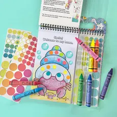 BRIGHT STRIPES Art On The Go Dotty Ocean