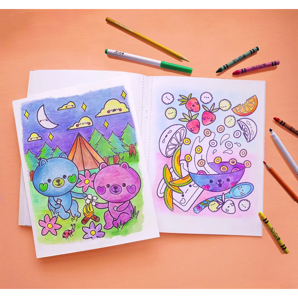 BRIGHT STRIPES Color Craze-Cutie Critter Cafe