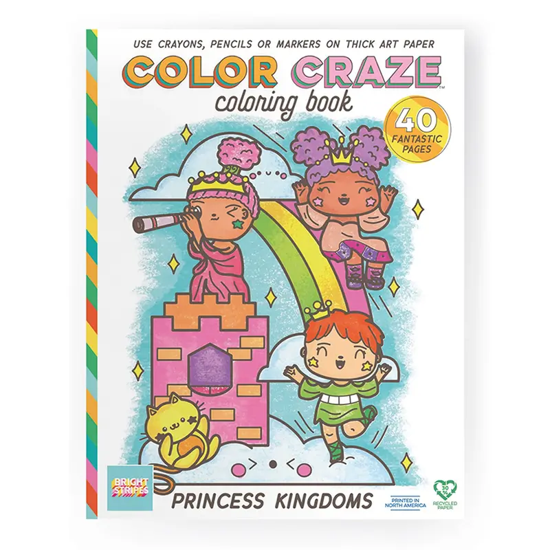 BRIGHT STRIPES Color Craze-Princess