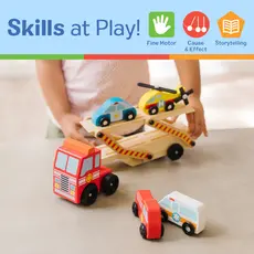 MELISSA & DOUG Emergency Vehicle Carrier
