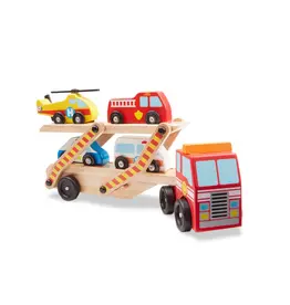 MELISSA & DOUG Emergency Vehicle Carrier