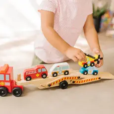 MELISSA & DOUG Emergency Vehicle Carrier