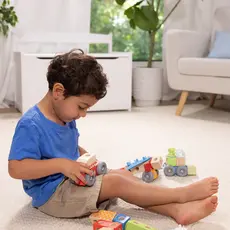 MELISSA & DOUG Blockables Vehicle Play Set