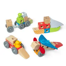 MELISSA & DOUG Blockables Vehicle Play Set