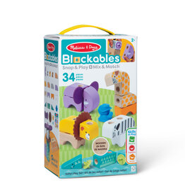 MELISSA & DOUG Blockables Safari Play Set