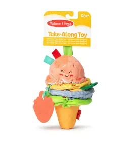 MELISSA & DOUG Ice Cream Take Along Pull Toy
