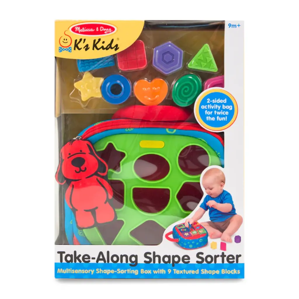 MELISSA & DOUG Take Along Shape Sorter