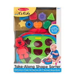 MELISSA & DOUG Take Along Shape Sorter