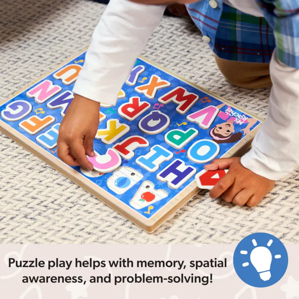 MELISSA & DOUG Ms Rachel Alphabet Phonics Puzzle