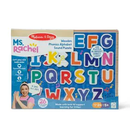 MELISSA & DOUG Ms Rachel Alphabet Phonics Puzzle
