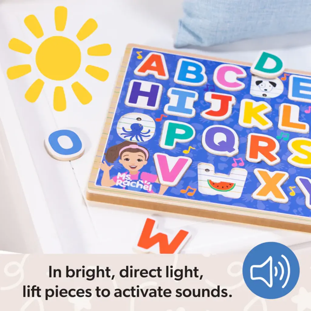 MELISSA & DOUG Ms Rachel Alphabet Phonics Puzzle