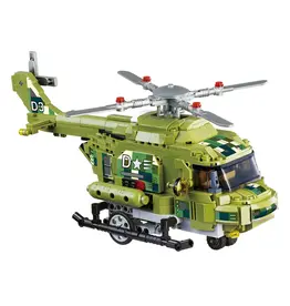ALPHA GROUP Wise Block RC Military Helicopter