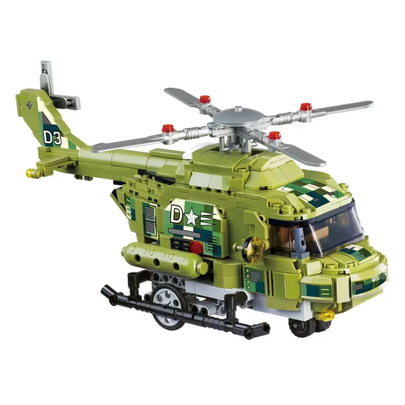 ALPHA GROUP Wise Block RC Military Helicopter