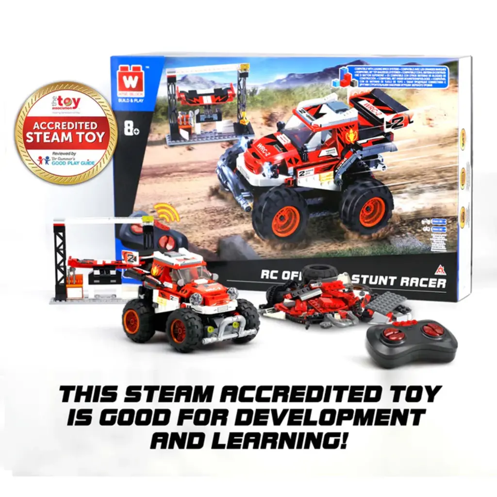 ALPHA GROUP Wise Block RC Stunt Racer