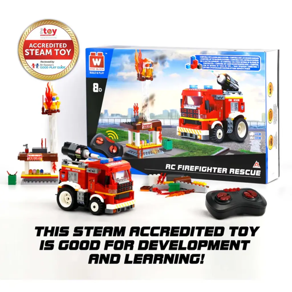 ALPHA GROUP Wise Block RC Firefighter Rescue
