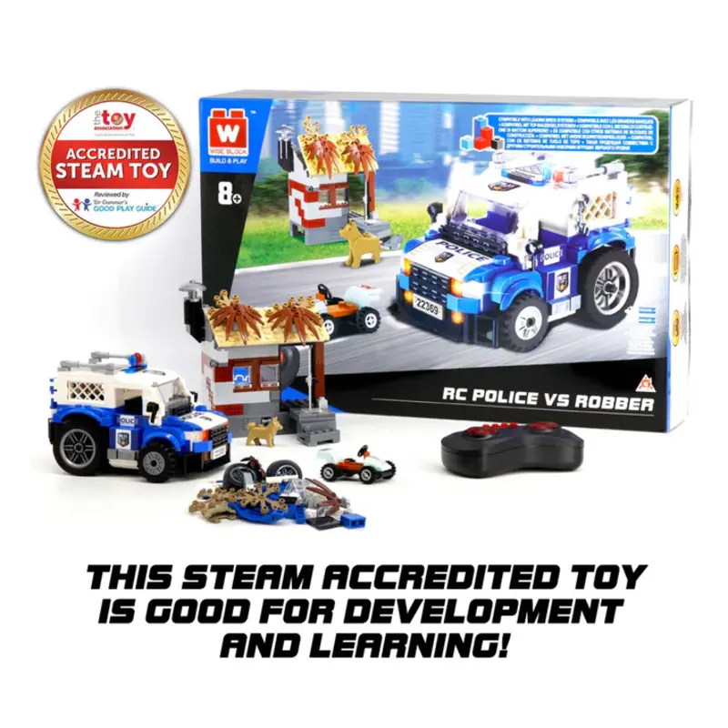 ALPHA GROUP Wise Block RC Police Car