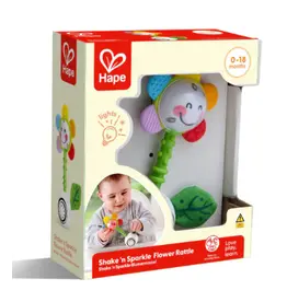 HAPE INTERNATIONAL Shake 'n Sparkle Flower Rattle