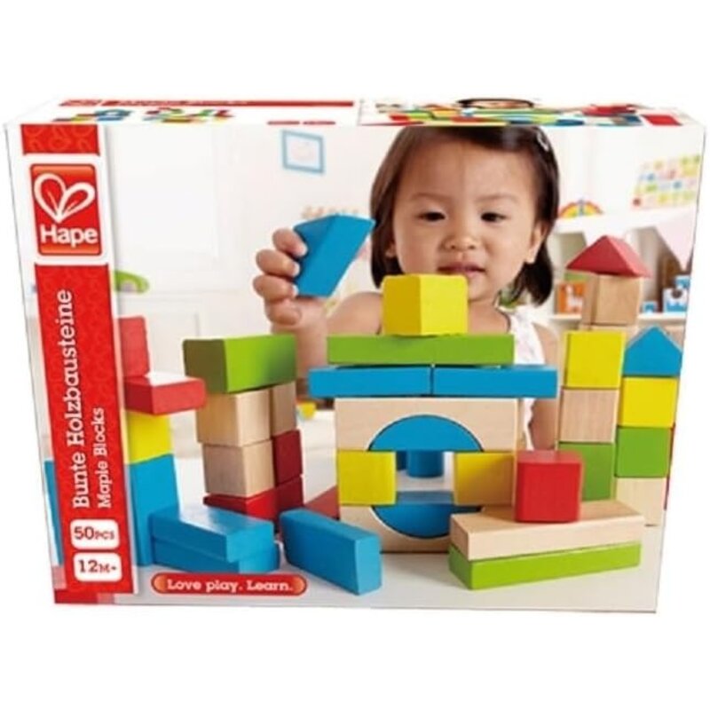 HAPE INTERNATIONAL Maple Blocks 50pc 1-3Y