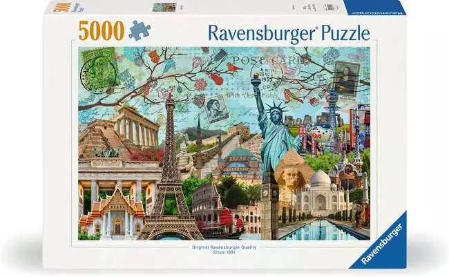 Big City Collage 5000 pc Puzzle