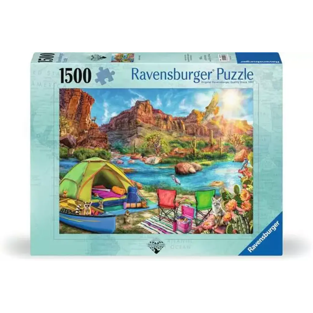 RAVENSBURGER Canyon Camping 1500 pc Puzzle