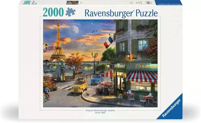 Paris Sunset 2000 pc Puzzle