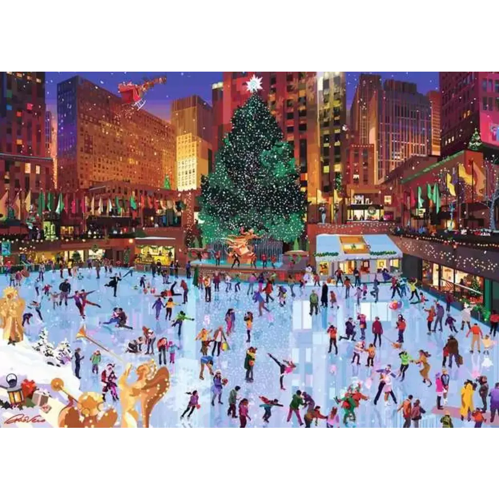 RAVENSBURGER Rockefeller Center Joy 1000 pc Puzzle