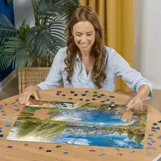 RAVENSBURGER Life At The Lake 1000 PC Puzzle