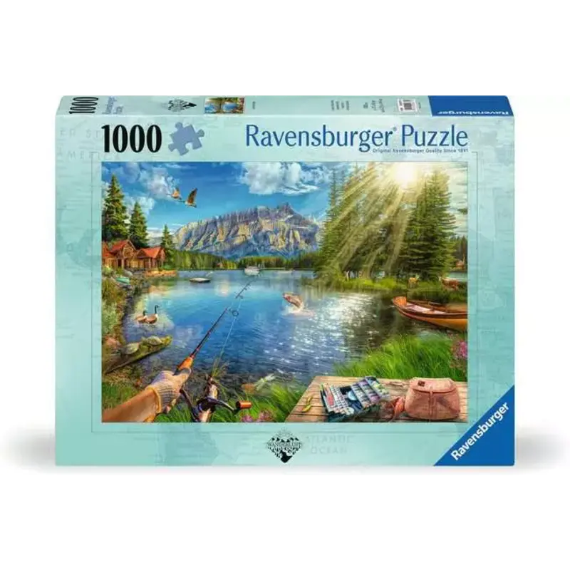 RAVENSBURGER Life At The Lake 1000 PC Puzzle