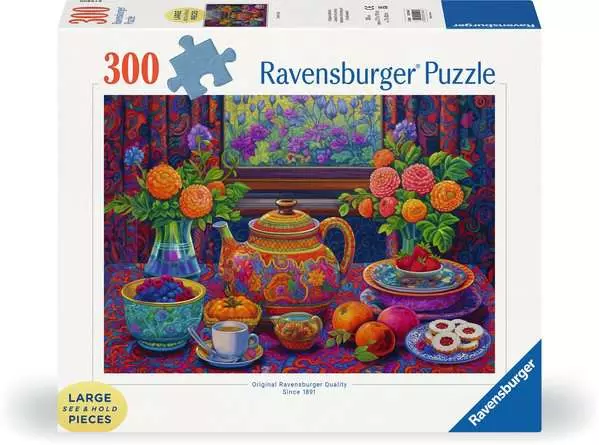 Time For Tea 300 PC LF Format Adult Puzzle
