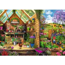 RAVENSBURGER Gardener's Getaway 300 PC LF Format Adult Puzzle