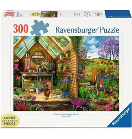 RAVENSBURGER Gardener's Getaway 300 PC LF Format Adult Puzzle