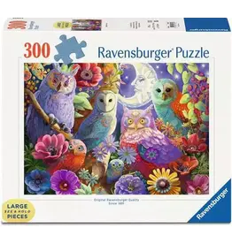 RAVENSBURGER Night Owl Hoot 300 PC LF Format Adult Puzzle
