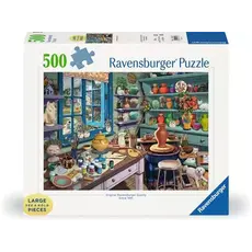 RAVENSBURGER Pottery Studio Sanctuary 500 PC LF Format Adult Puzzle
