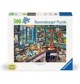 RAVENSBURGER Pottery Studio Sanctuary 500 PC LF Format Adult Puzzle