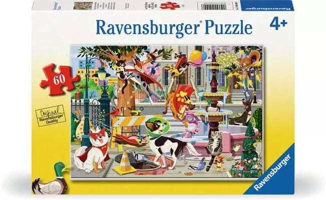 Super Dogs To The Rescue 60 pc Puzzle