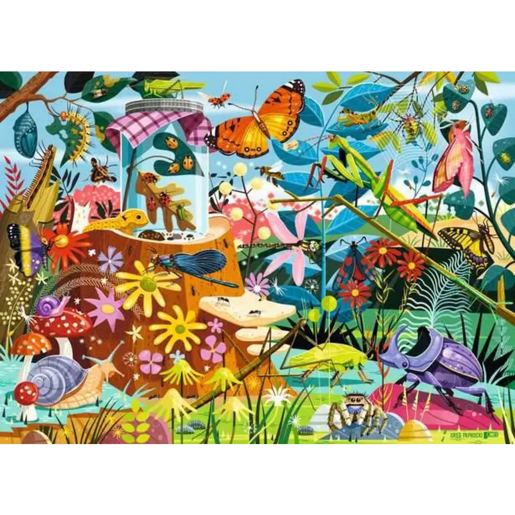 RAVENSBURGER Backyard Bug World 60 Pc Puzzle