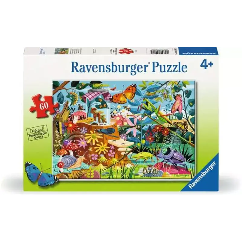 RAVENSBURGER Backyard Bug World 60 Pc Puzzle